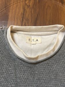 Gray Long Sleeve Layered Look Top