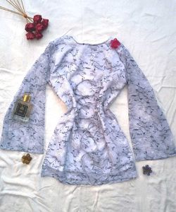 fairy corset back Georgette kurti 🫶🏻