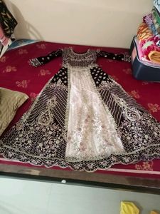My Wedding Reception Heavy Gown Dupatta 👌♥️