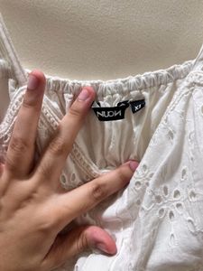 White Eyelet Sundress
