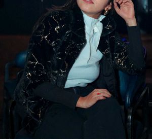 Stylish Black &amp; Gold Jacket