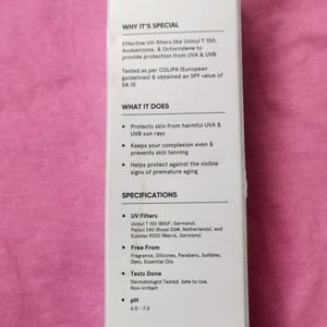 Minimalist Sunscreen