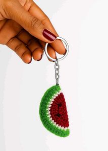Homemade Crochet keychain