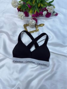 Calvin Klein Black Sports Bra