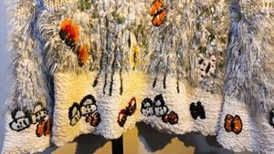 Dreamy Embroidered Knit Sweater