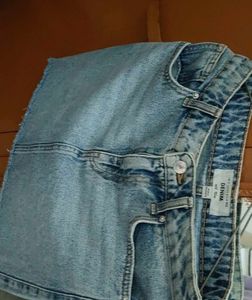 Denim Mini Skirt