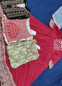 3 Combo Set 2 Kurta Nd Anarkali