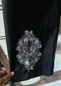 Floral pakistani patchwork dress