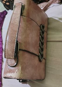 Rose Gold Sling Bag