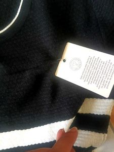 Striped Knit Top