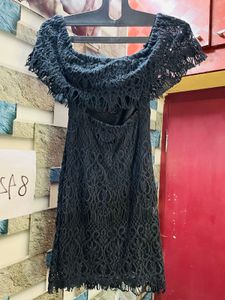 Lace Off-Shoulder Dress