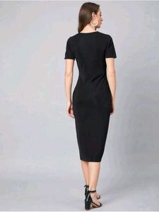 Black Bodycone Dress