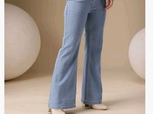 Blue Flare Jeans