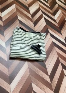 Striped A-Line Dress