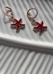 Starfish Drop Earrings
