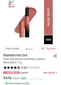 Maybelline New York Ultimattes Lipstick