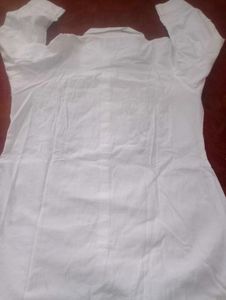 White Embroidered Shirt