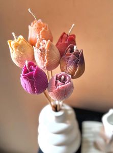 Tulip Flower Candles