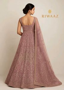 PINK PARTY WEAR GOWN