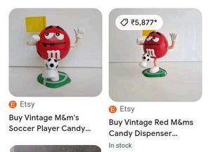 M&amp;M Figurine