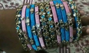 Trendy Silk Thread Bangle