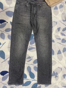 Gray Denim Jeans
