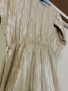Shimmery Champagne Dress