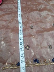 organza kurti brown 🤎 colour