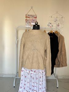 Cozy Knit Turtleneck Sweater
