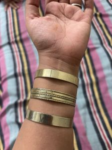 Gold Cuff Bracelet