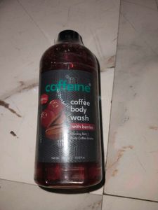 coffee bodywash with berries glowing SkinFruity Co