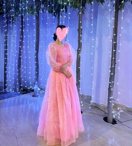 Elegant Pink Gown