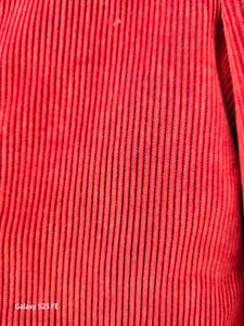 Red Corduroy Blazer