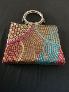 Sequin Beaded Evening Bag