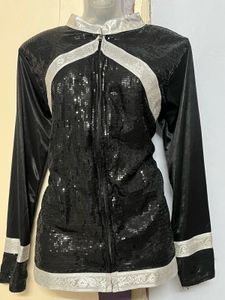 Full Sequence Korean Party Wear Top