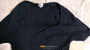 SweetHeart Neckline Korean Top