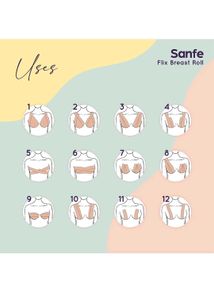 2 Sanfe Flix Breast Roll - New!