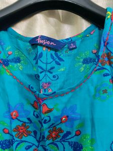 Beautiful Kurtha With Mirror Work