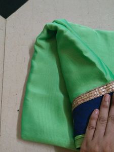 Elegant Green RAJNANDNI Saree