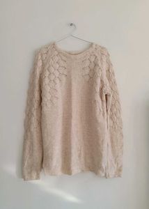Beige Pullover/ Sweater