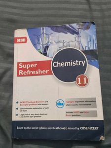 MBD Super Refresher Chemistry-Prep For Board Exams