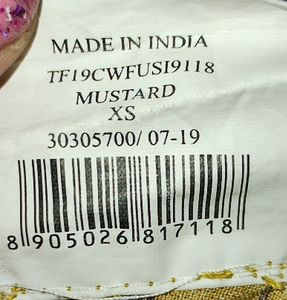 XS Kurti (Fusion) For Women (100% Rayon)