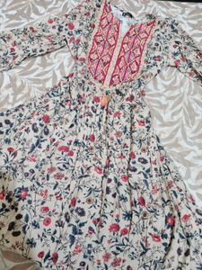 Floral Print tunic short kurti