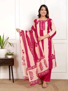 Kurti With Duppata And Pant