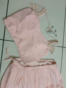 Fancy Crop Top Lehenga/Festiv Wear