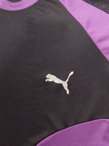 PUMA RUNNING JERSEY (🟣⚫️)