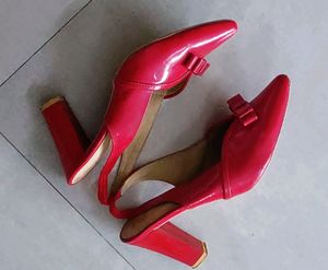 Red Bow Heels🥰🧯