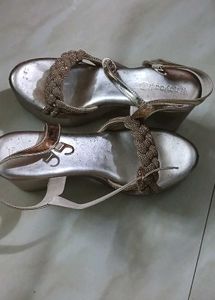 Gold Platform Heels - Size 39