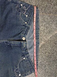 Vintage Embellished Waist Jeans