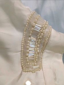 ⛧Embellished Victorian Pinteresty Coquette Shirt